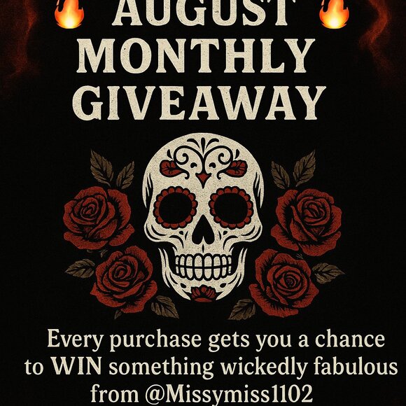 MONTHLY GIVWAWAY August Giveaway - Picture 1 of 1